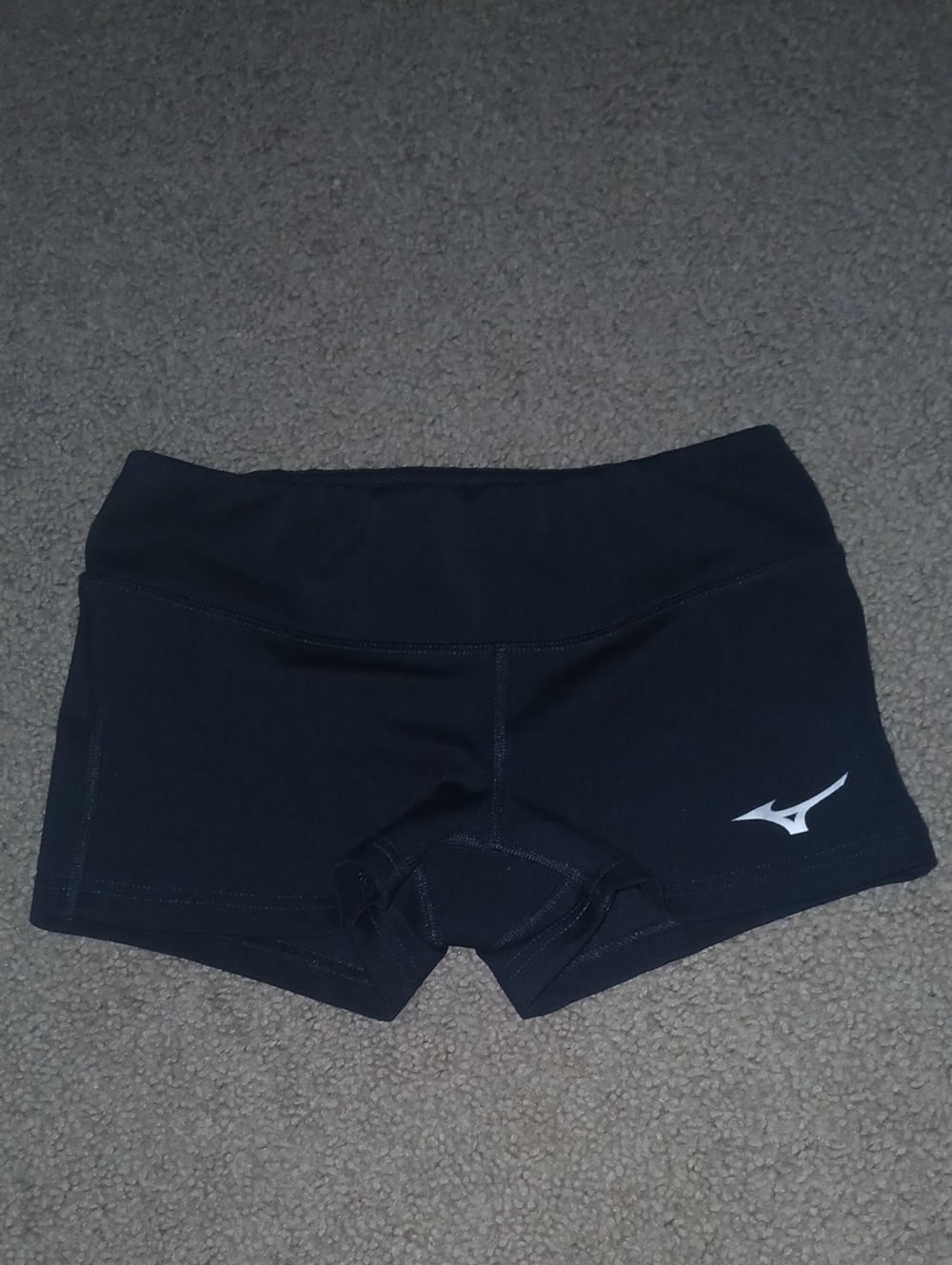 Mizuno Black Youth Volleyball Shorts
